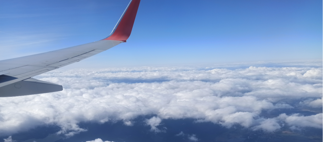 飞往欧洲的航班