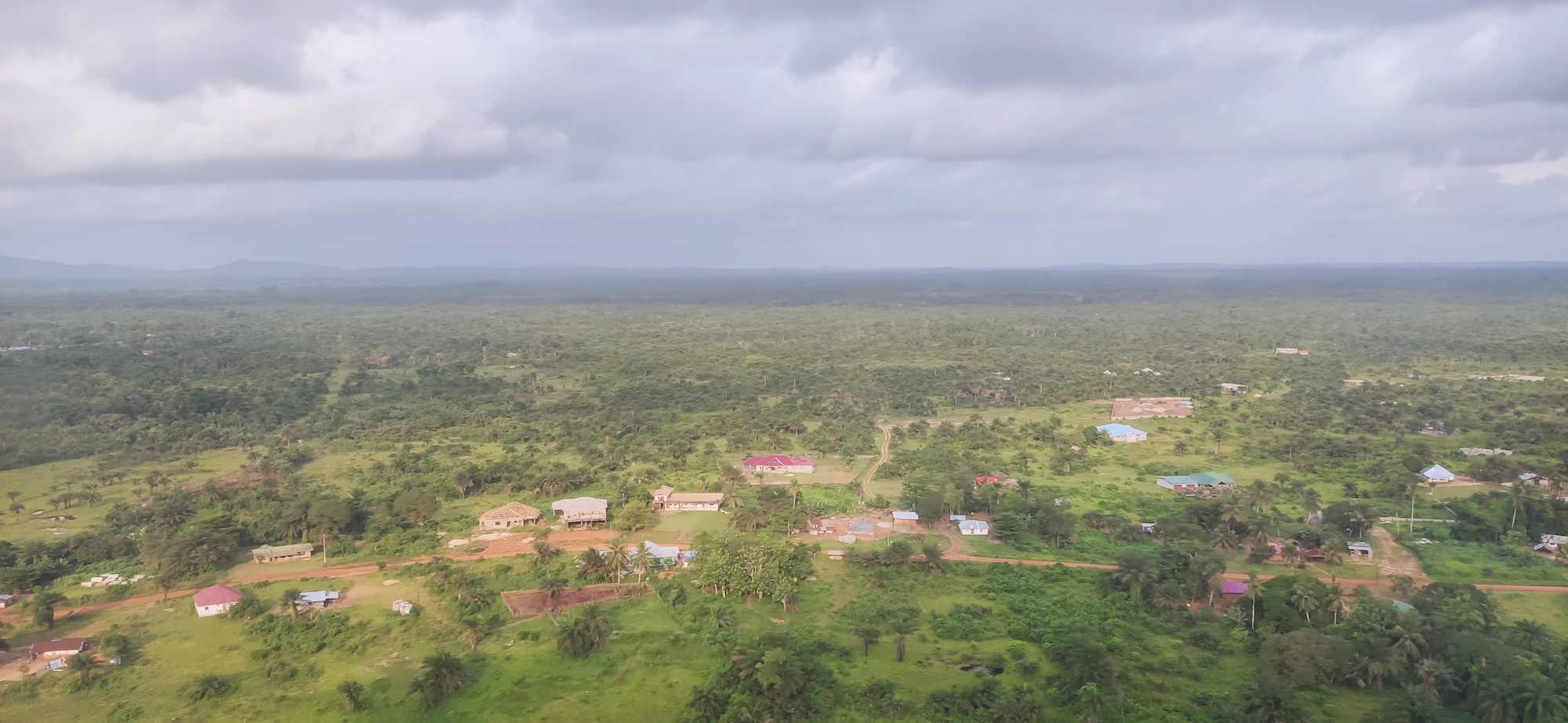 利比里亚大西洋海岸边农村