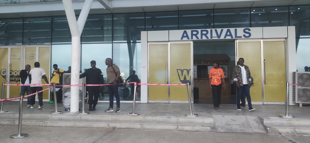 利比里亚蒙罗维亚罗伯茨国际机场达到出口